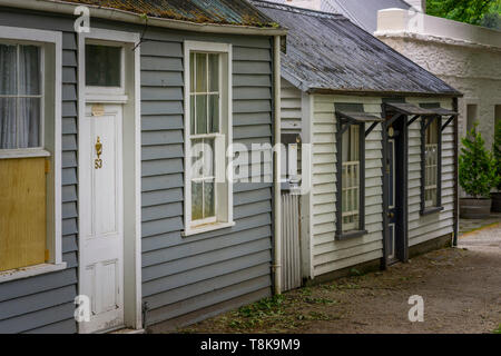 Arrowtown ist eine historische ehemalige Goldgräberstadt, die reich an Geschichte und einer der Südinsel von Neuseeland, iconic Ausflugsziele. Stockfoto