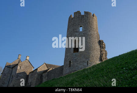 Farleigh Hungerford Castle von English Heritage in Somerset, England, Großbritannien Stockfoto