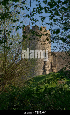 Farleigh Hungerford Castle von English Heritage in Somerset, England, Großbritannien Stockfoto