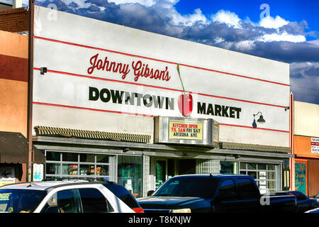 Johnny Gibson's Downtown Market Store auf N 6th Avenue in der Innenstadt von Tucson AZ Stockfoto