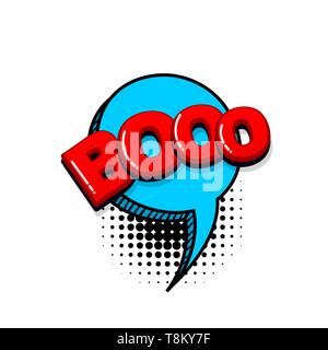 Pop Art Comic Text Stock Vektor