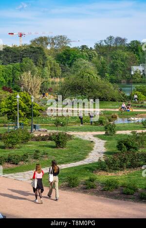 Frankreich, Rhone, Lyon, 6. Arrondissement, Parc de la Tête d'Or (Park des Goldenen Kopf) Stockfoto