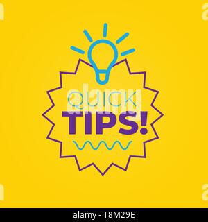 Moderne schnelle Spitzen Komposition mit flachen Design-Vector Illustrator Stock Vektor