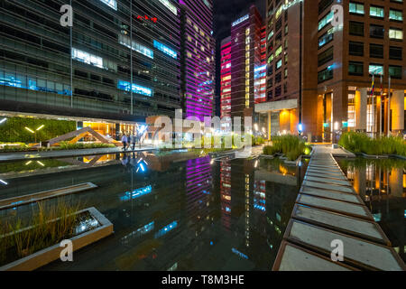 Santa Ana Financial District Stockfoto