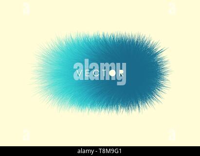 Der Rahmen besteht aus chaotischen Linien. 3d abstract Vector Illustration. Design Template mit Platz für Text. Moderne Muster. Stock Vektor
