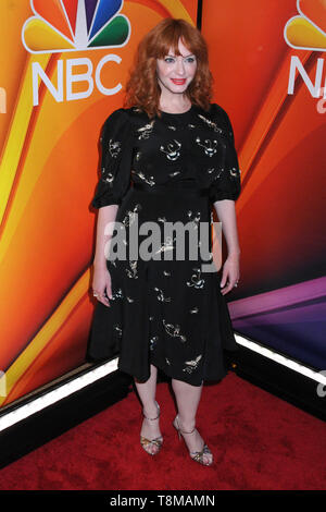Mai 2019 - New York, New York, USA - 13. Mai 2019 - New York, New York - Christina Hendricks im NBC 2019/2020 im Four Seasons Hotel. Foto: LJ Fotos/AdMedia Stockfoto