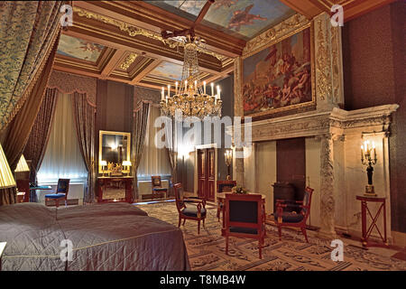 Im königlichen Palast von Amsterdam April 2019 fotografiert. Stockfoto