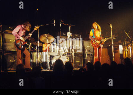 Alvin Lee, Amsterdam, Niederlande, 1974, (Foto Gijsbert Hanekroot) *** Local Caption *** LEE, Alvin Zehn Jahre Nach Stockfoto