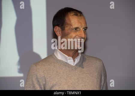 Turin, Italien. 13. Mai, 2019. Massimiliano Allegri, Gäste während der xxxii Turin International Book Fair in Lingotto Fiere am 13. Mai 2019 in Turin, Italien. Credit: Antonio Polia/Pacific Press/Alamy leben Nachrichten Stockfoto