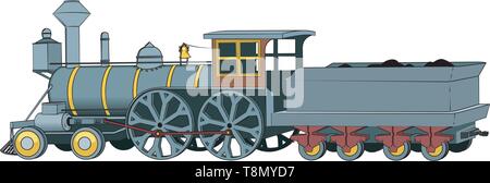 Zug Vector Illustration Stock Vektor