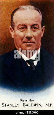 'Right Hon. Stanley Baldwin, M.P.', 1927. Schöpfer: Unbekannt. Stockfoto