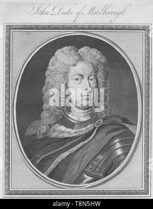 'John Herzog von Marlborough', c 1785. Schöpfer: Unbekannt. Stockfoto