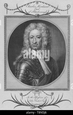 'Charles Mordaunt, Graf von Peterborough", 1784. Schöpfer: Unbekannt. Stockfoto