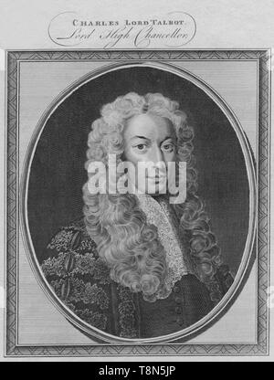 'Charles Herr Talbot, Lord High Chancellor", 1786. Schöpfer: Unbekannt. Stockfoto
