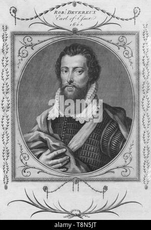 "Rob Devereux, Earl of Essex, 1601', 1784. Schöpfer: Unbekannt. Stockfoto