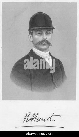 'R Jagd", 1893. Schöpfer: William Roffe. Stockfoto