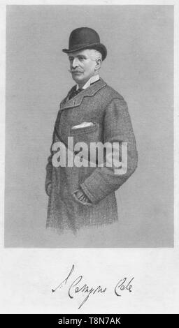 'J Comyns Cole', 1893. Schöpfer: William Roffe. Stockfoto