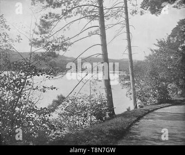 'Green Island, Lake George, New York', c 1897. Schöpfer: Unbekannt. Stockfoto