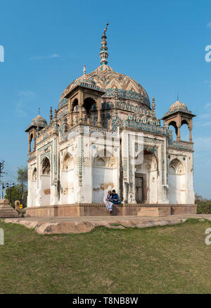 Lal Khan's Grab (Lal Khanka Rauza), Varanasi, Indien Stockfoto