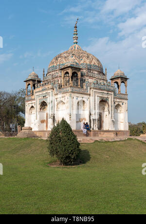 Lal Khan's Grab (Lal Khanka Rauza), Varanasi, Indien Stockfoto