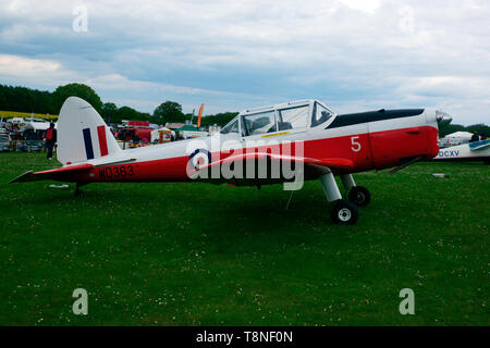 D.H. CHIPMUNK T22 WD 363 5 EGHP POPHAM Stockfoto