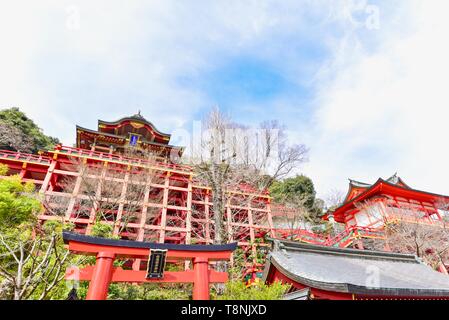 Yutoku Inari Schrein in der Präfektur Saga Stockfoto