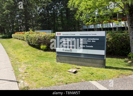 Canadian Food Inspection Agency Gebäude in Burnaby, BC, Kanada Stockfoto