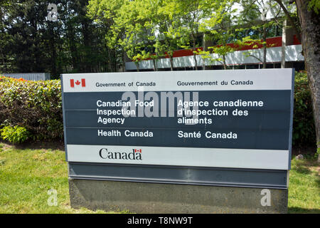 Canadian Food Inspection Agency Gebäude in Burnaby, BC, Kanada Stockfoto