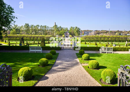 Die kunstvollen Gärten Royal Hospital Kilmainham, Dublin Stockfoto