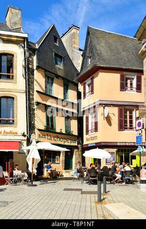 Frankreich, Finistere, Morlaix, Place de Viarmes Stockfoto