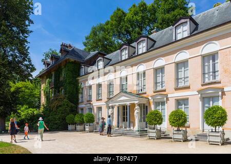 Frankreich, Hauts de Seine, Chatenay Malabry, Parc de la Vallee Aux Loups, Haus der Chateaubriand Stockfoto