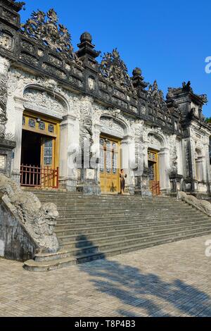 Vietnam, Hue, als Weltkulturerbe von der UNESCO, Kaisergräber, Kai Dinh Stockfoto