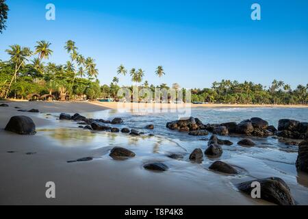 Sri Lanka, Bundesland Kärnten, talalla Strand Stockfoto