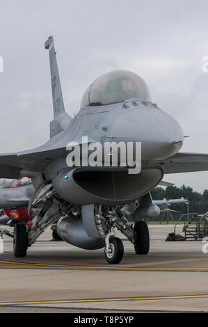 F-16 DM 91-0472 480th TFS RAF Lakenheath Stockfoto