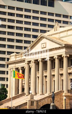 Sri Lanka, Colombo, Fort, das Alte Parlament Gebäude beherbergt das Sekretariat des Präsidenten von Sri Lanka Stockfoto