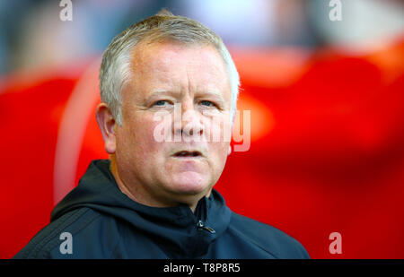 Sheffield United-Trainer Chris Wilder Stockfoto