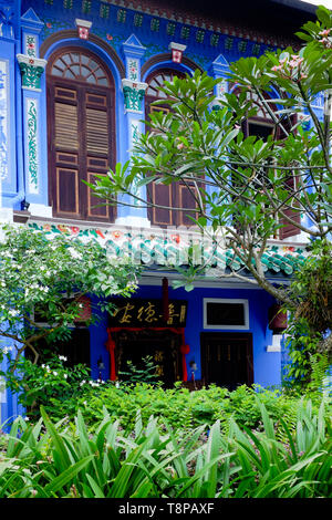Haus in Emerald Hill Rd in Singapur Stockfoto