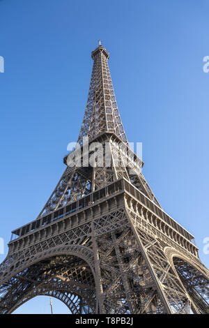 Eiffelturm in Paris, Frankreich | Eiffelturm, Paris, Frankreich | Verwendung weltweit Stockfoto