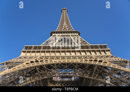 Eiffelturm in Paris, Frankreich | Eiffelturm, Paris, Frankreich | Verwendung weltweit Stockfoto
