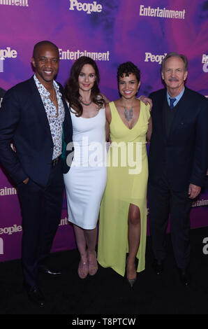 NEW YORK, NEW YORK - 13. Mai: J. August, Sarah Wayne Callies, Michele Weaber und Michael O'Neil besuchen die Menschen & Entertainment Weekly 2019 Upfronts am Union Park am 13. Mai 2019 in New York City. Foto: Jeremy Smith/imageSPACE/MediaPunch Stockfoto