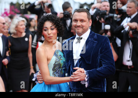 Cannes, Frankreich. 14 Mai, 2019. Gäste nehmen an der Eröffnungszeremonie und Screening von "die Toten sterben Nicht" während der 72Nd Cannes Film Festival (Credit: Mickael Chavet/Projekt Daybreak/Alamy Live News) Credit: Mickael Chavet/Alamy leben Nachrichten Stockfoto