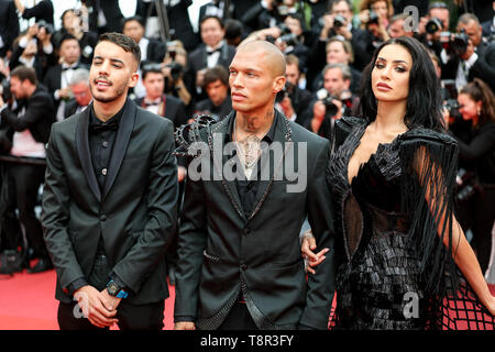 Cannes. 14 Mai, 2019. Jeremy Meeks und Gäste kommt zur Premiere von "DIE TOTEN STERBEN NICHT" während der 2019 Cannes Film Festival am 14. Mai 2019 im Palais des Festivals in Cannes, Frankreich. (Credit: Lyvans Boolaky/Image Space/Medien Punch)/Alamy leben Nachrichten Stockfoto