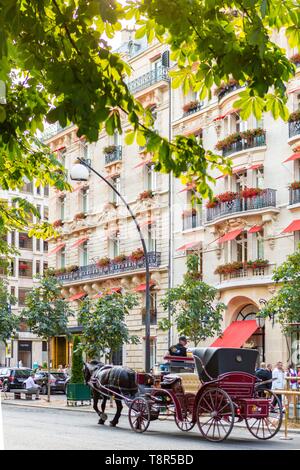 Frankreich, Paris, Champs Elysees und der Avenue Montaigne Stockfoto