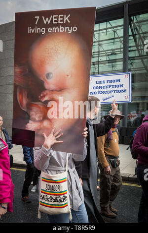 'March für anti Life UK' - Abtreibung Protestmarsch von pro-leben christliche Gruppen einschließlich der gute Rat Netzwerk- und Marsch für das Leben in Großbritannien.