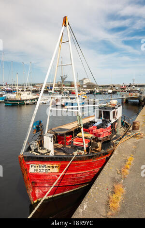 Fischerboote in Arklow Harbour - Irland Stockfoto