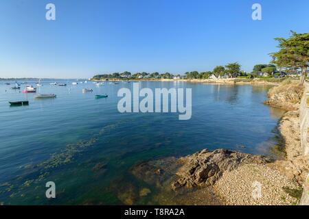 Frankreich, Morbihan, Vannes, Port Lenn auf der Halbinsel Rhuys Stockfoto