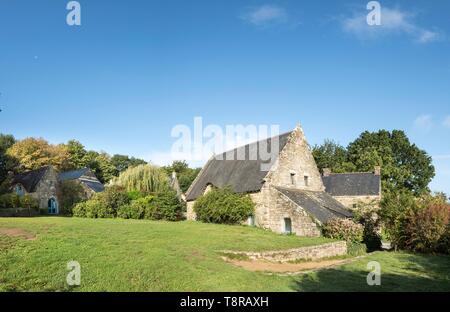 Frankreich, Morbihan, Brech, Ökomuseum von St-Dégan Stockfoto