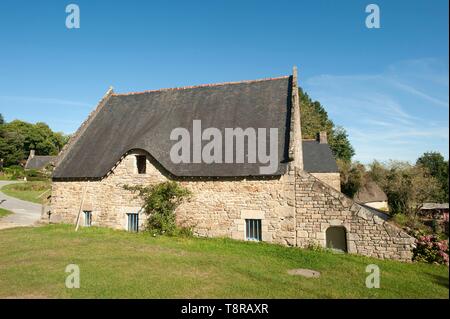 Frankreich, Morbihan, Brech, Ökomuseum von St-Dégan Stockfoto