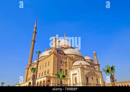 Moschee von Muhammad Ali Pascha Kairo Ägypten befindet sich in der Zitadelle von Salah El Din (Saladin) Zitadelle in Kairo Ägypten Stockfoto