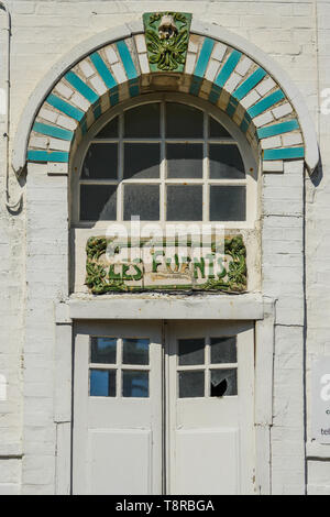 Beeindruckende Architektur, Le Crotois, Bucht der Somme, Hauts-de-France, Frankreich Stockfoto